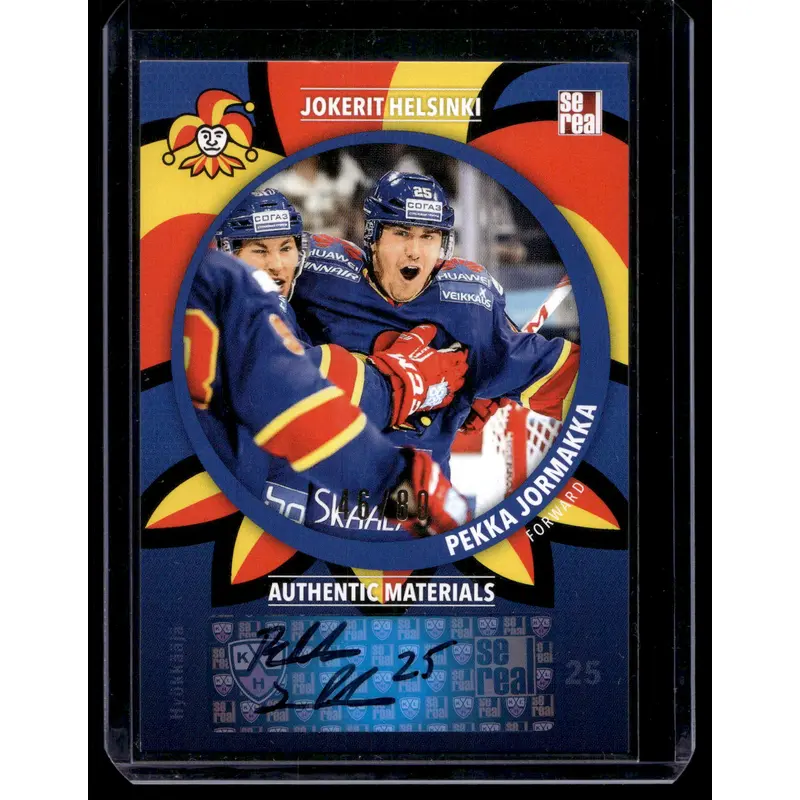 2015-16 Sereal Jokerit Autograph - Pekka Jormakka #JOK-AUT-022 /80