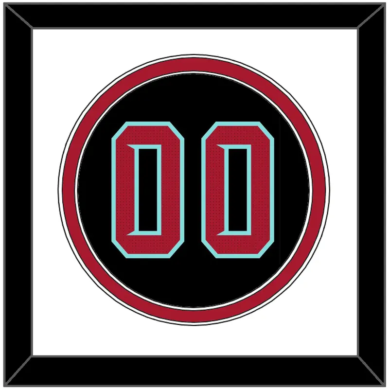 Arizona Number - Alternate Black - Double Mat 2