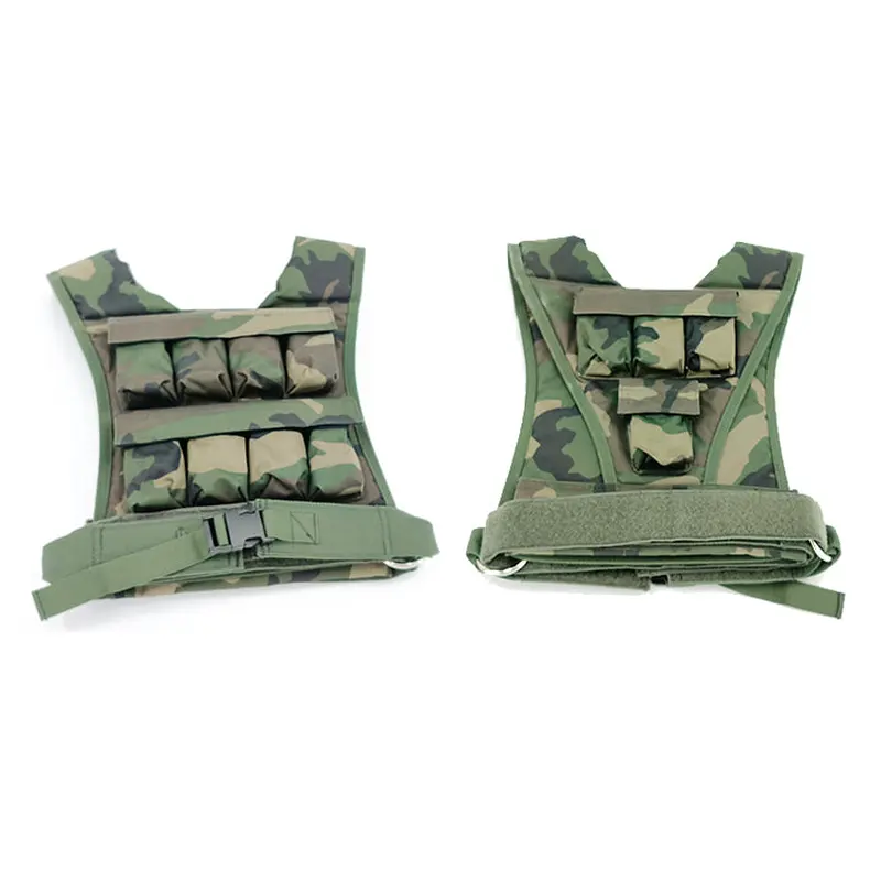 New Apollo 12lb Weighted Heavy Vest - Army Green