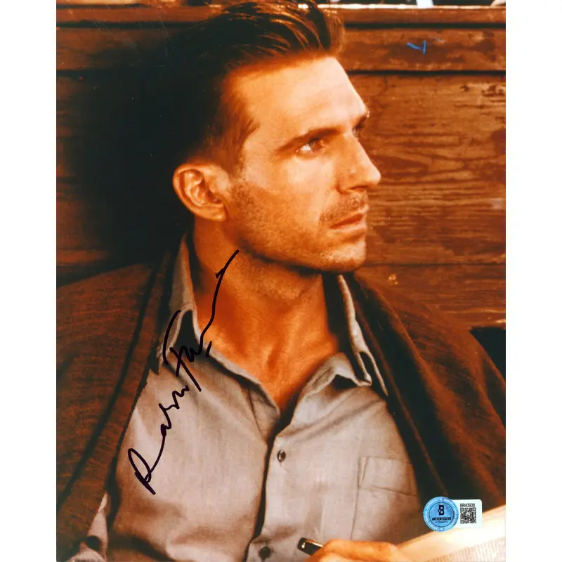 Ralph Fiennes The English Patient Authentic Signed 8x10 Photo BAS #BR43938