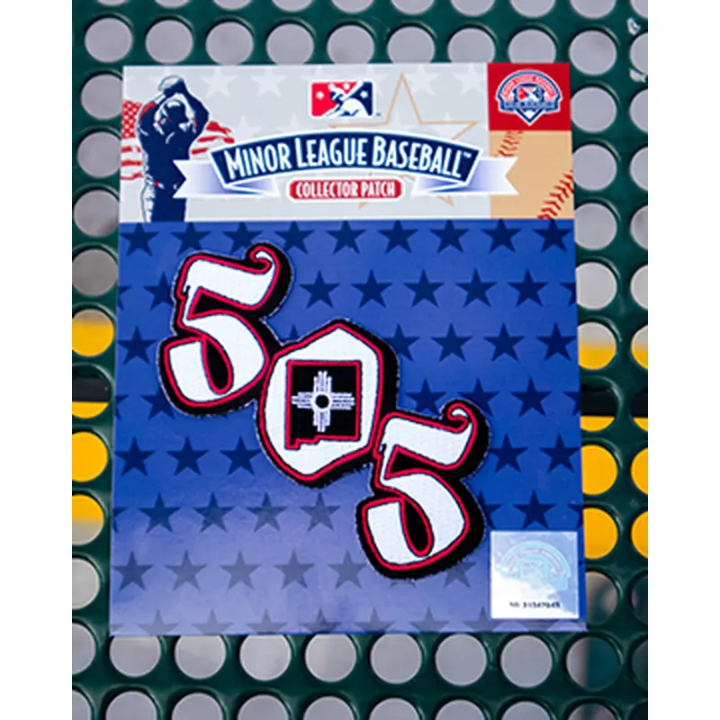 Albuquerque Isotopes Patch-Duke City 505