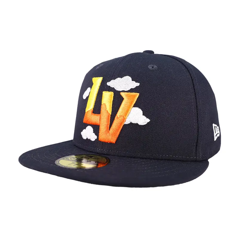 New Era LV Clouds Navy 59FIFTY Fitted Hat