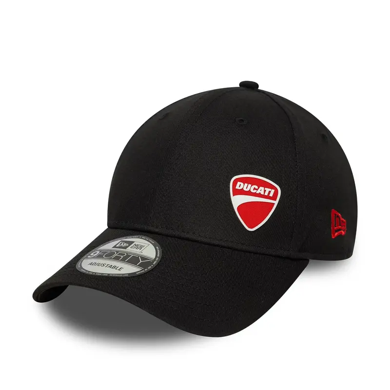 Ducati Motor Logo Flawless Black 9FORTY Adjustable Cap