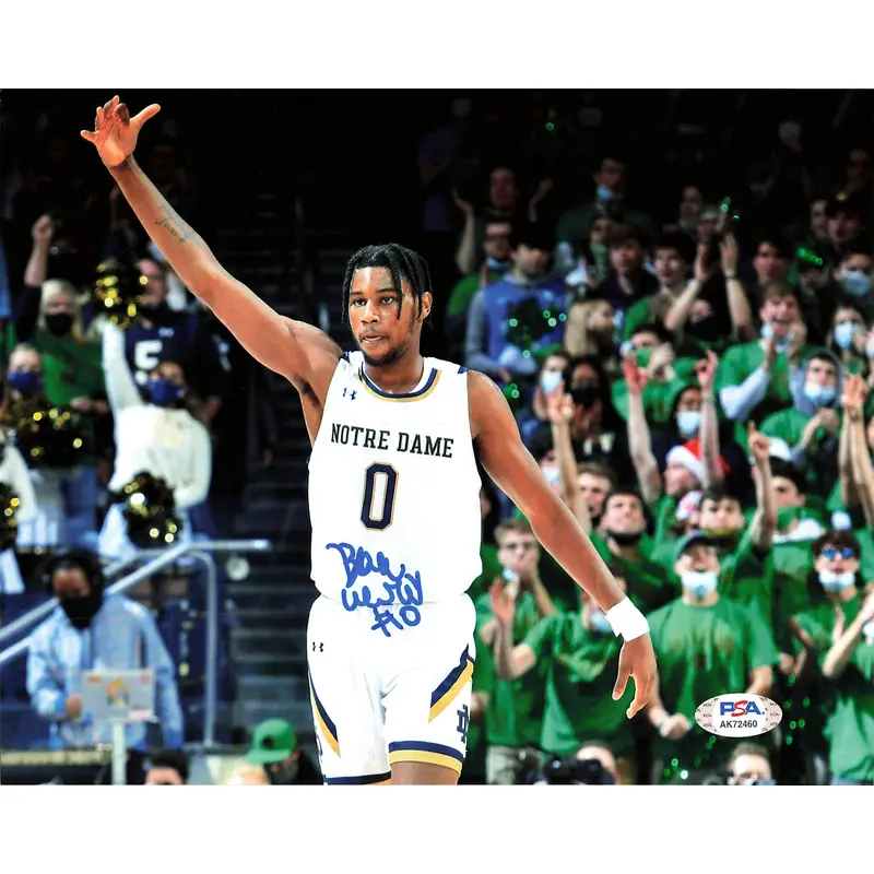 BLAKE WESLEY signed 8x10 photo PSA/DNA Autographed Notre Dame