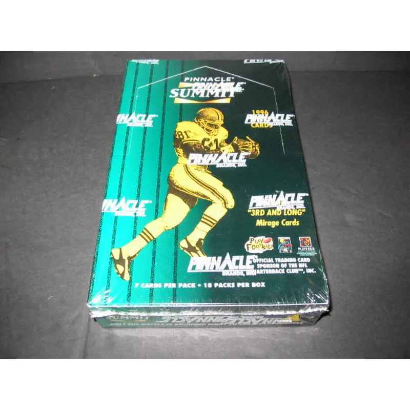 1996 Pinnacle Summit Football Box