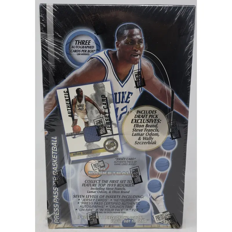 1999 1999/00 Press Pass Basketball Box (Hobby) (24/5)