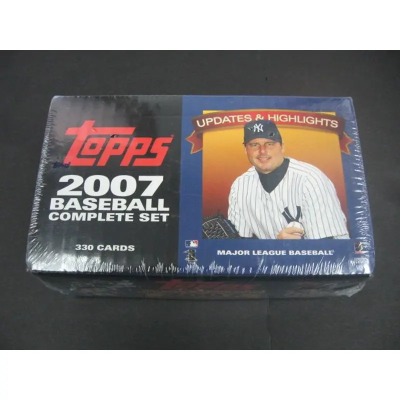 2007 Topps Baseball Updates & Highlights Factory Set