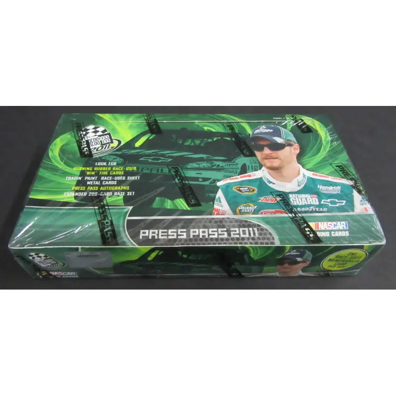 2011 Press Pass Racing Race Cards Box (Hobby)