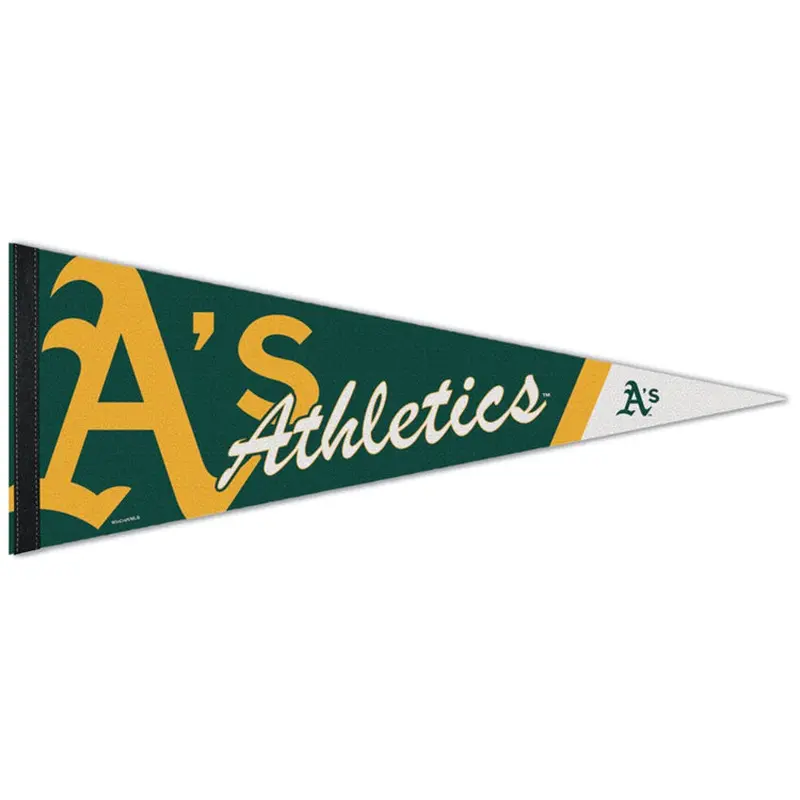 Athletics 2025 A's Official MLB Logo-Style Premium Felt Team Pennant - Wincraft Inc.