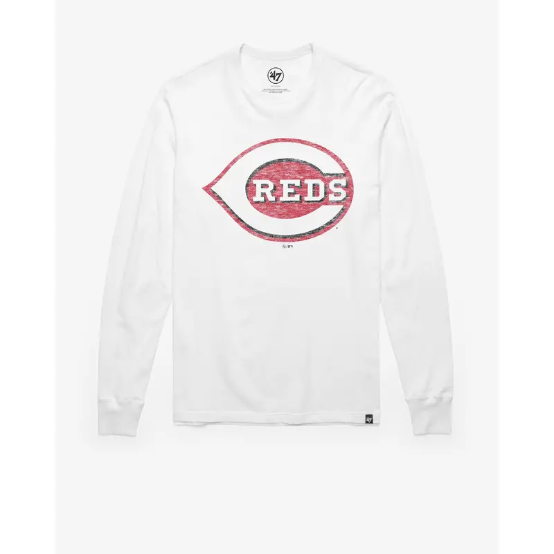 CINCINNATI REDS PREMIER '47 FRANKLIN LONG SLEEVE TEE