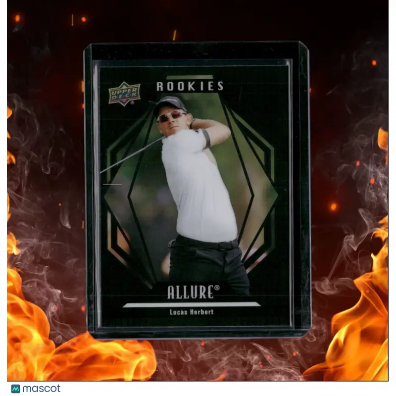 2024 Upper Deck Portfolio Lucas Herbert Allure Black Rainbow Rookie #AR-LU