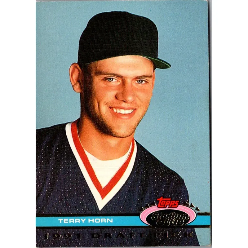 1992 Stadium Club Dome Terry Horn #87 Rookie
