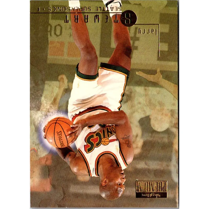 1996 SkyBox Premium Larry Stewart #189