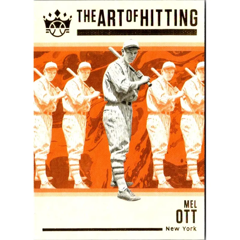 2021 Panini Diamond Kings The Art of Hitting Mel Ott #AOH-5