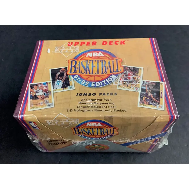 1991/92 Upper Deck Basketball Low Series Jumbo Box (20/27)