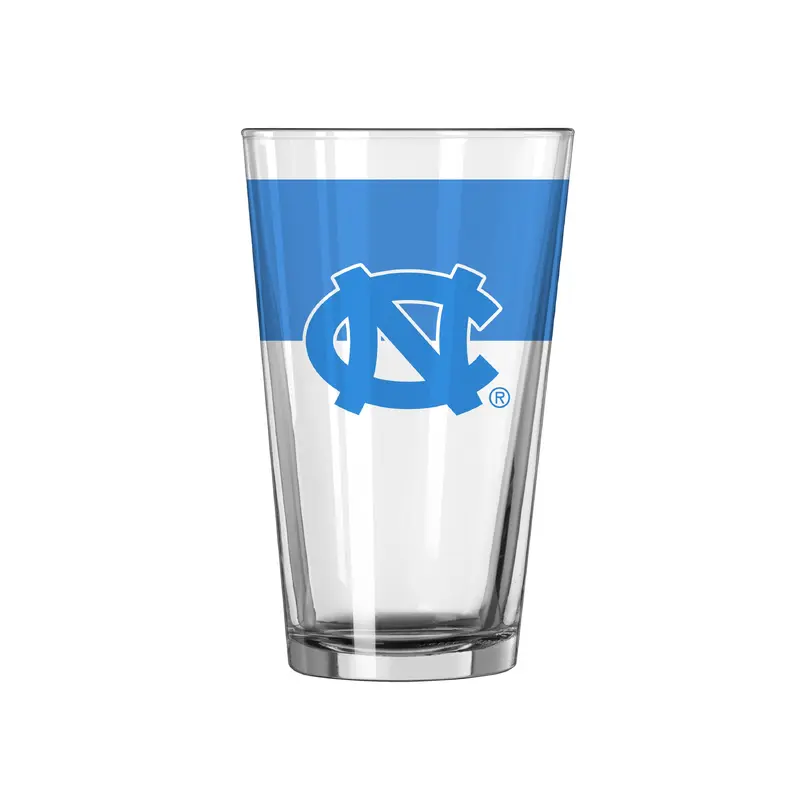North Carolina 16oz Colorblock Pint Glass