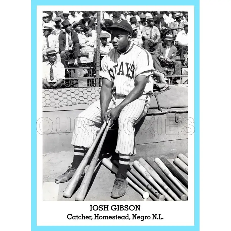 Josh Gibson 1947 Tip Top Bread Custom Card - 3825