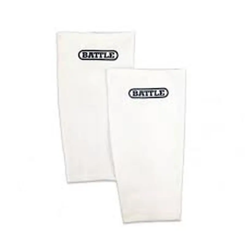 New Battle Leg Sleeve Pair - White- Youth Size L/XL