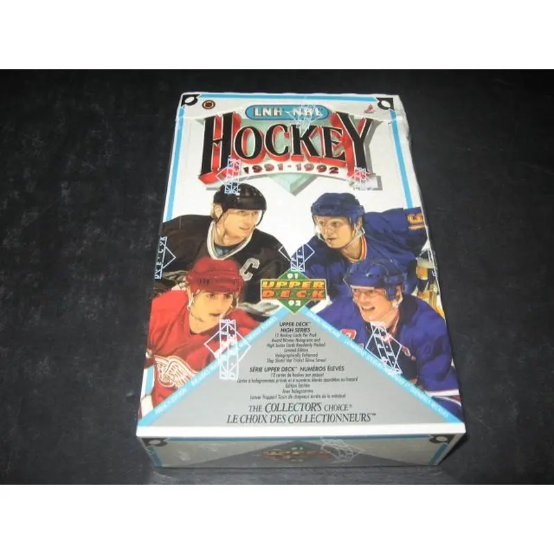 1991/92 Upper Deck Hockey High Series Box (French)