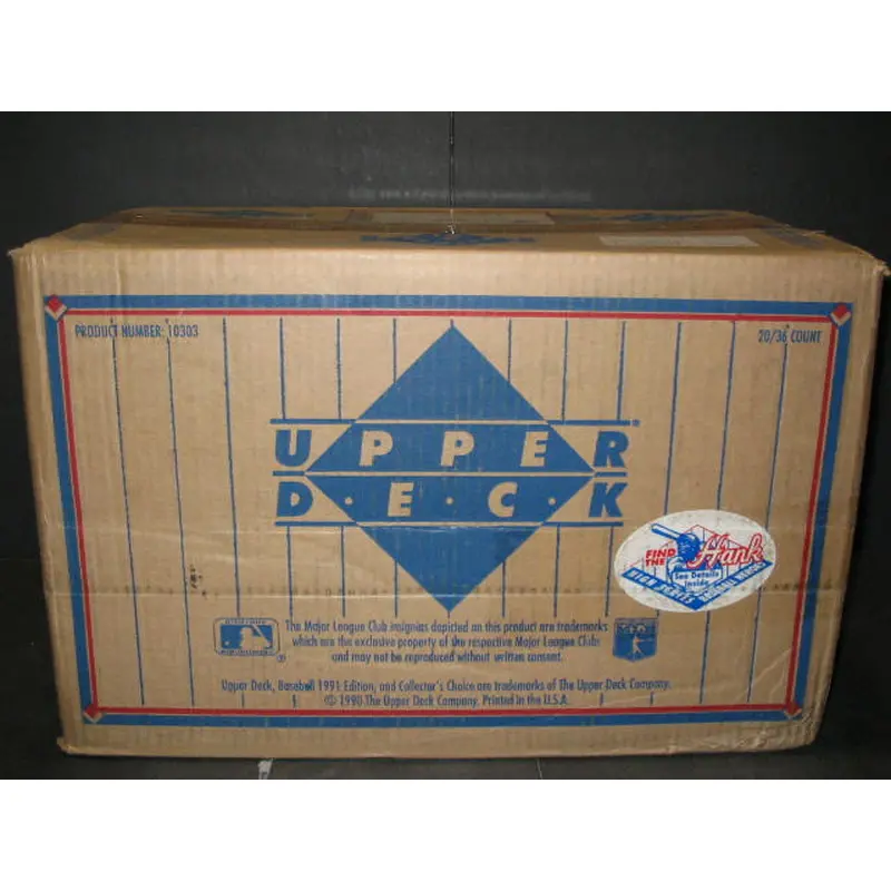 1991 Upper Deck Baseball High Series Case (20 Box) (10303H)