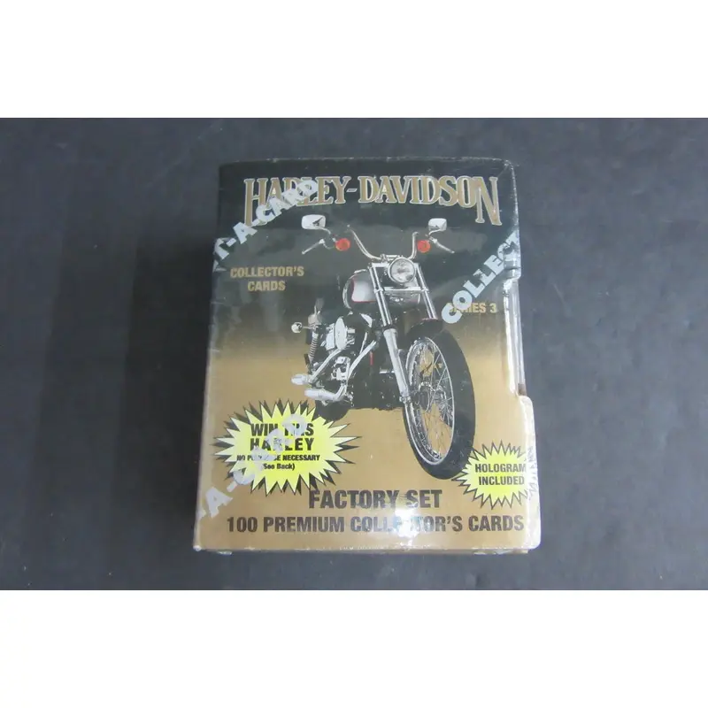 1992 Collect-A-Cards Harley Davidsion Series 3 Factory Set
