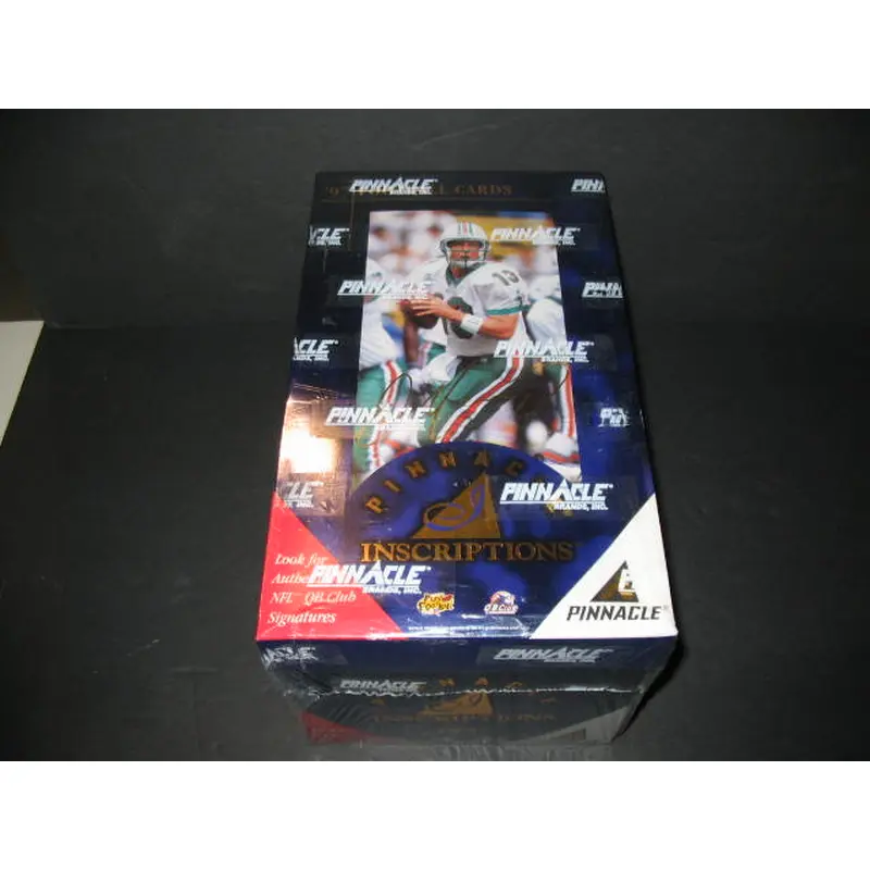 1997 Pinnacle Inscriptions Football Box