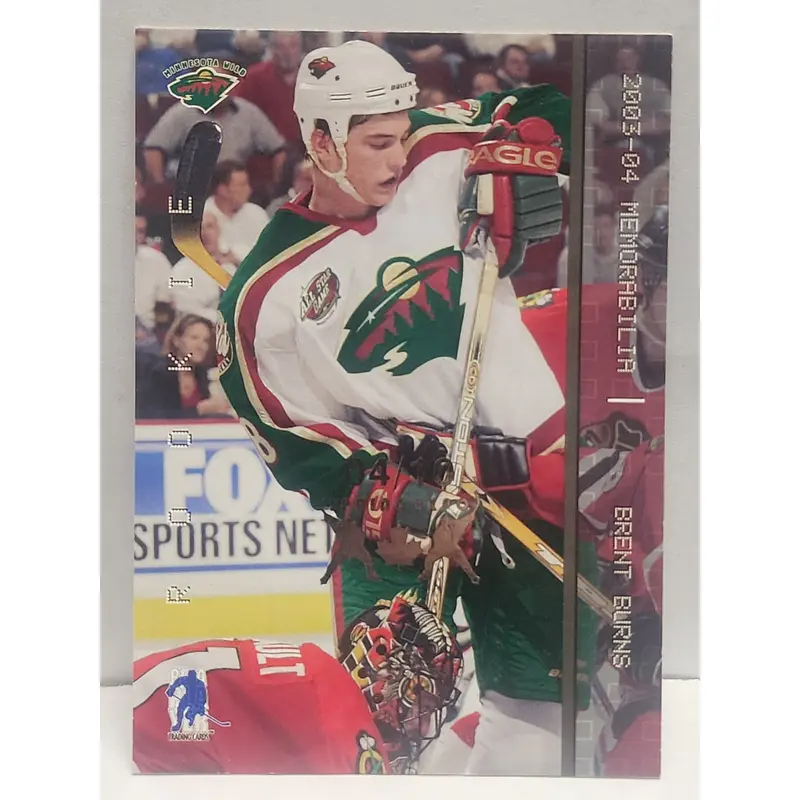 Brent Burns 2003 ITG BAP Memorabilia Toronto Spring Expo Promo #4/10