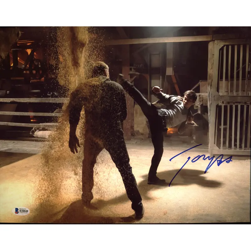 Tony Jaa Ong-Bak Authentic Signed 11X14 Photo Autographed BAS #B38848