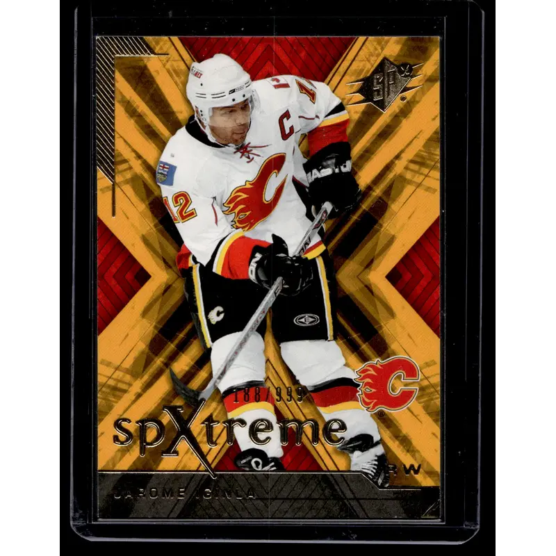 2007-08 Upper Deck SPx - SPXtreme - Jarome Iginla #X25 /999