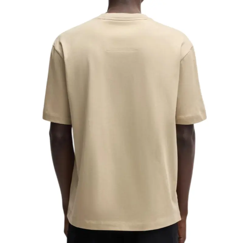 HUGO BOSS BEIGE T-SHIRT MEN C-TAMES 26 50533343275