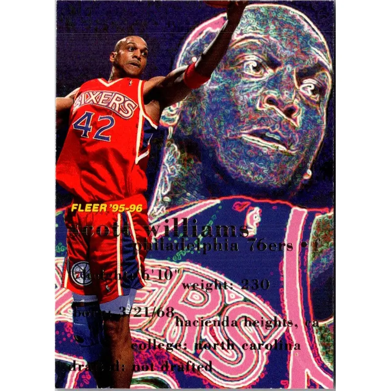 1995 Fleer European Scott Williams #139