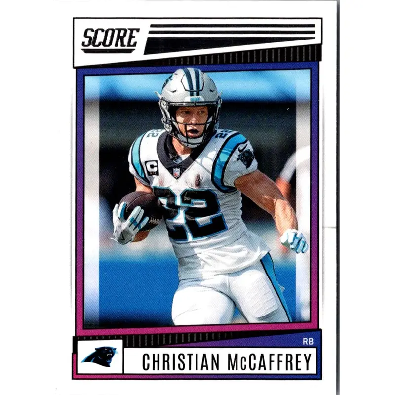 2022 Score Christian McCaffrey #49