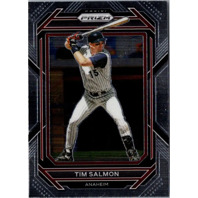 2023 Panini Prizm Blue Ice Tim Salmon #196