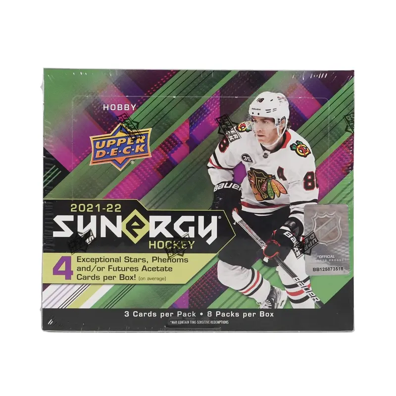 2021-22 Upper Deck Synergy Hockey Hobby Box