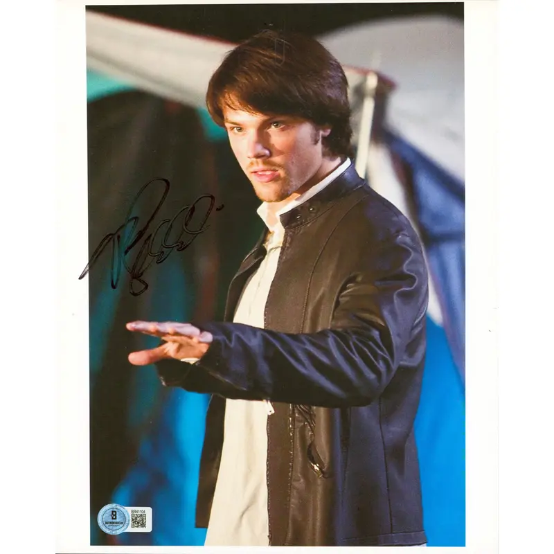 Jared Padalecki House Of Wax Authentic Signed 8.5x11 Vertical Photo BAS #BR41104
