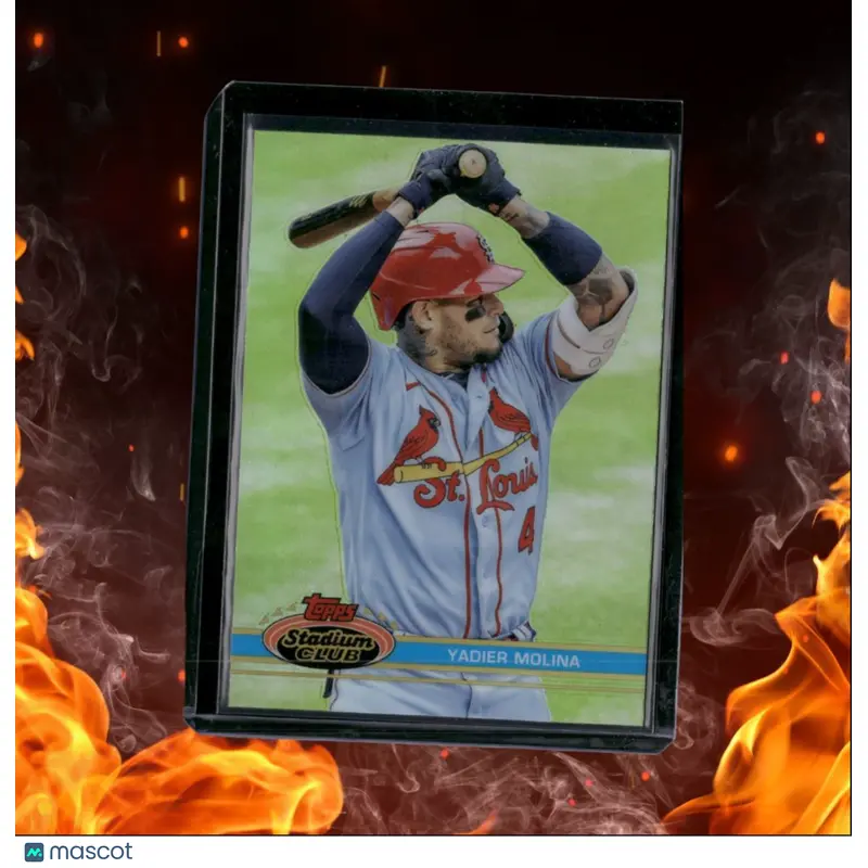 2021 Topps Stadium Club Yadier Molina Refractor #86