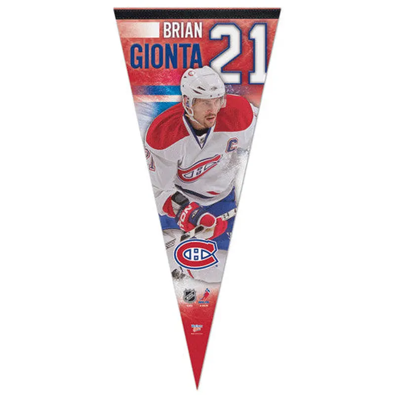 Brian Gionta "Big-Time" EXTRA-LARGE Premium Felt Pennant - Wincraft Inc.