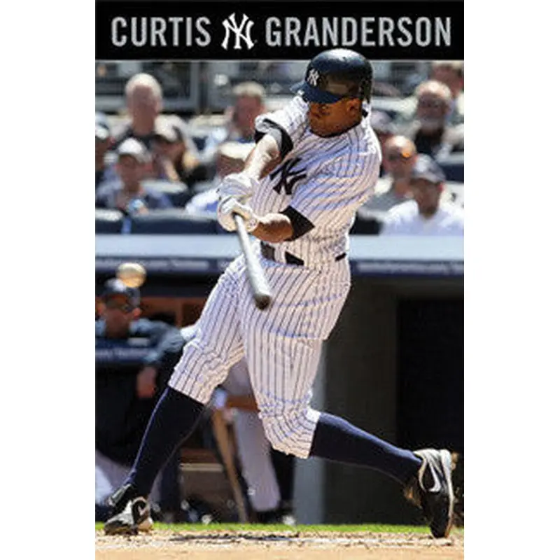 Curtis Granderson "Contact" New York Yankees Poster - Costacos 2010
