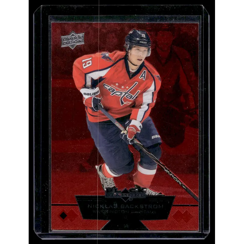 2012-13 Upper Deck Black Diamond - Ruby - Double Diamond - Nicklas Backstrom #11 /100