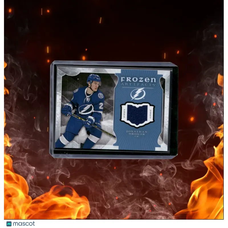 2015-16 Upper Deck Artifacts Jonathan Drouin Frozen Jersey Relic #FA-JD