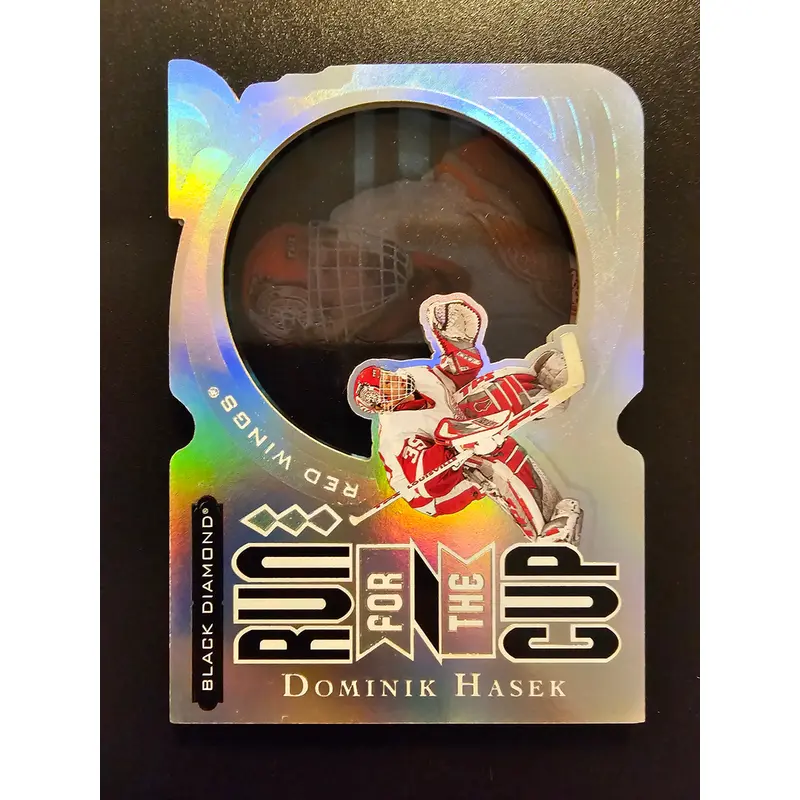 2021-22 Upper Deck Black Diamond - Run for the Cup - Dominik Hasek #RUN-DH /99
