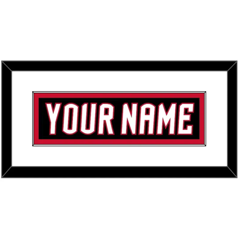 Buffalo Nameplate - Alternate Black - Single Mat 1