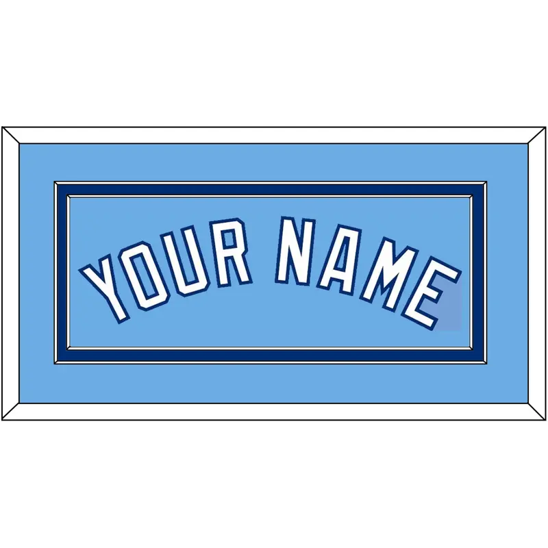 Kansas City Name - Alternate Powder Blue - Double Mat 2