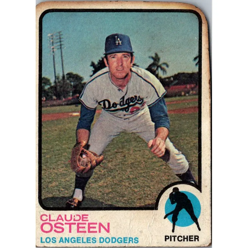 1973 O-Pee-Chee Claude Osteen #490