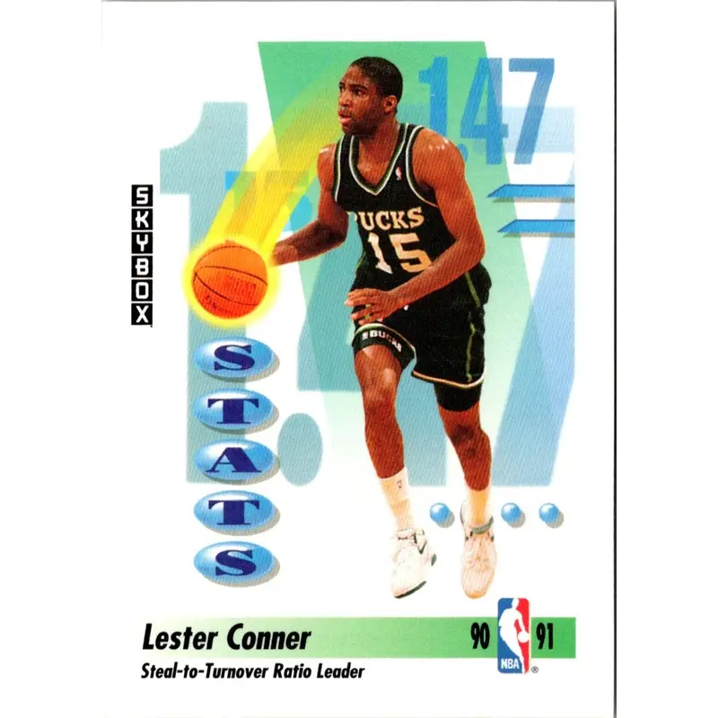 1991 SkyBox Lester Conner #299