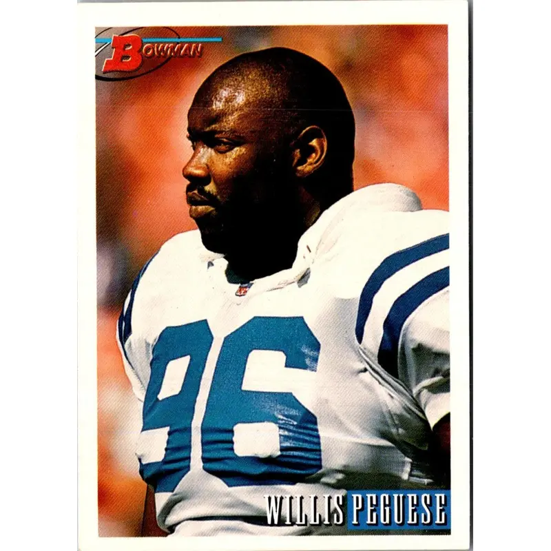 1993 Bowman Willis Peguese #187