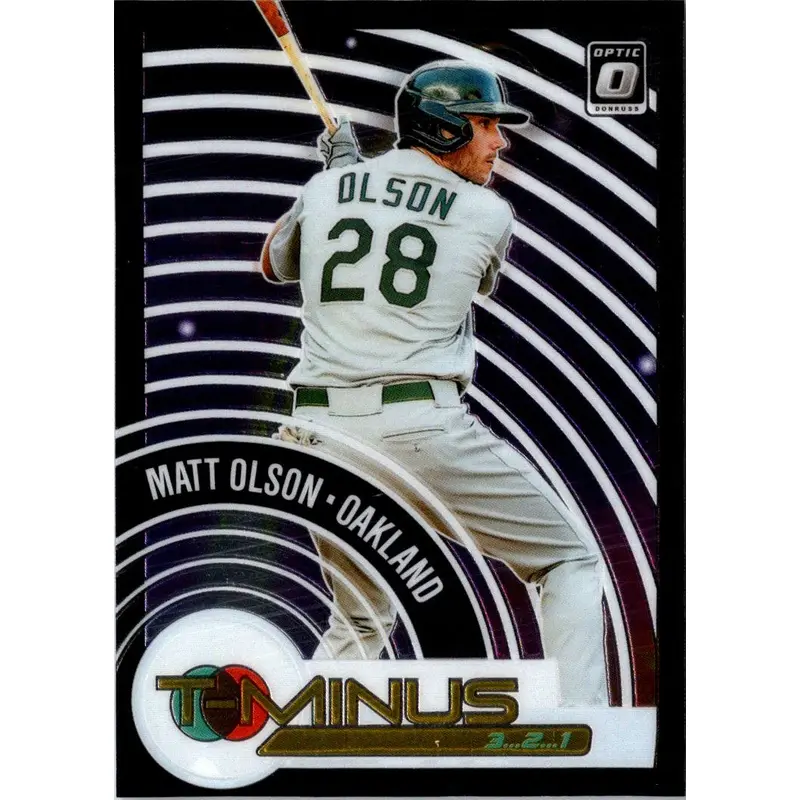 2021 Donruss Optic T-Minus 3...2...1 Matt Olson #TM11