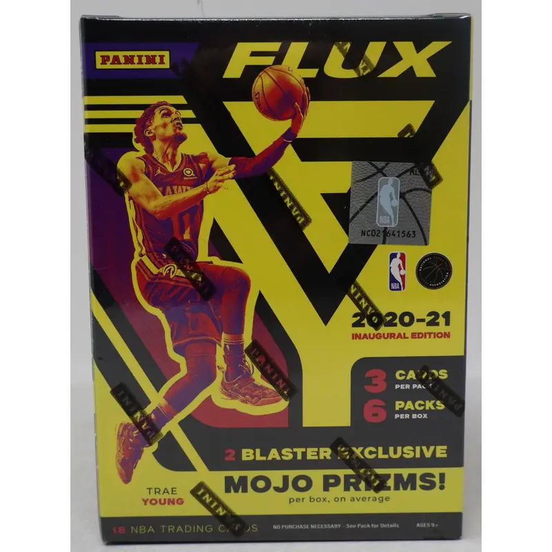 2020/21 Panini Flux Basketball Blaster Box (6/3 +2)
