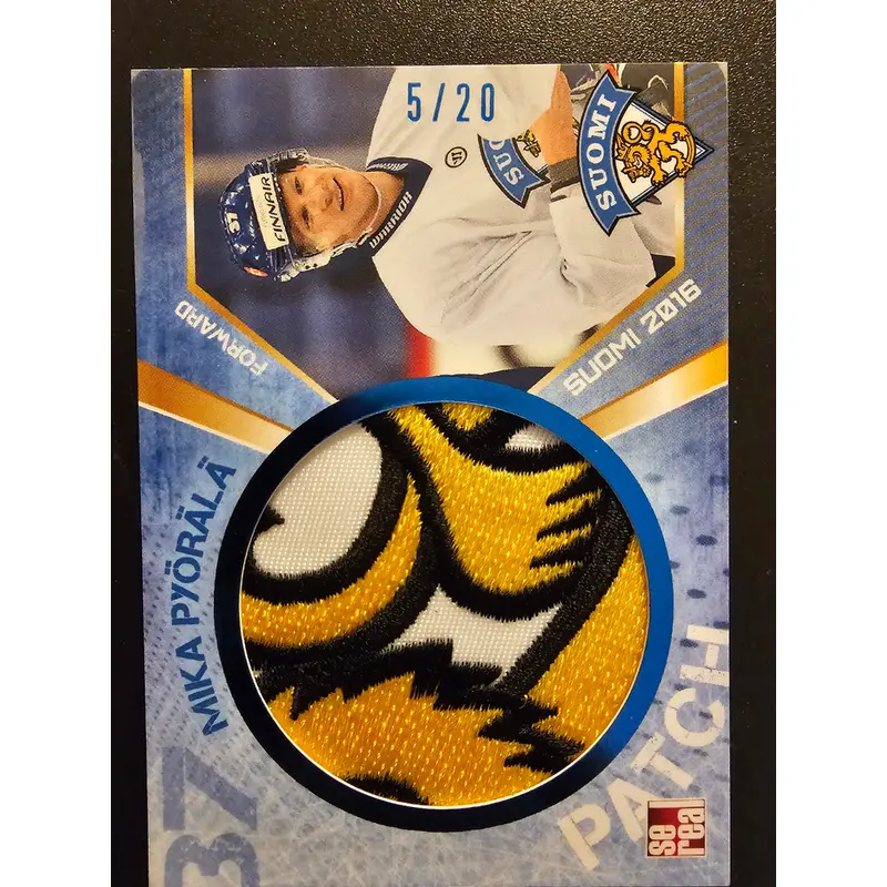 2016 Sereal Team Finland Patch - Mika Pyrl #FIN-PAT-017 /20
