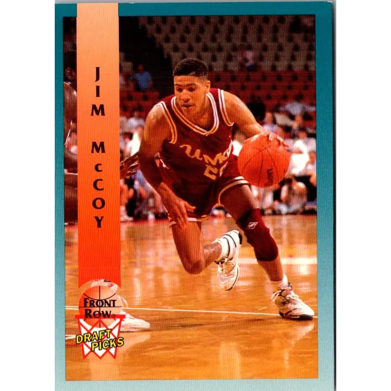 1992 Front Row Draft Picks Jim McCoy #43